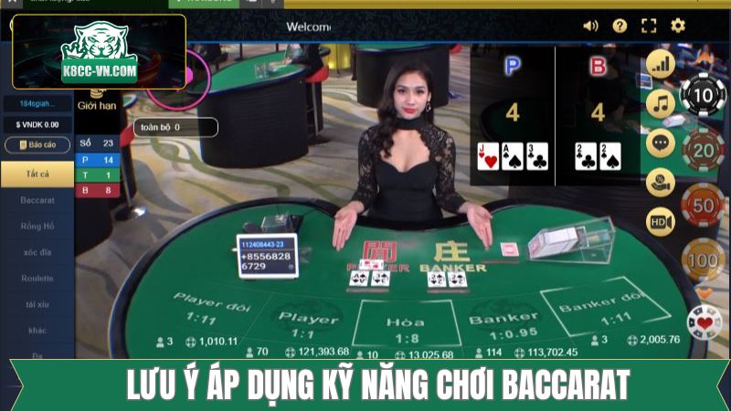 Kỹ Năng Chơi Baccarat Trăm Trận Trăm Thắng Từ Cao Thủ K8CC 4 Nội dung cần lưu ý để giành chiến thắng trong baccarat