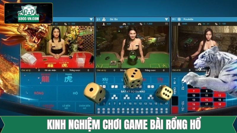 Rồng Hổ - Siêu Phẩm Kinh Điển Nhất Có Mặt Tại K8cc 4 Kinh nghiệm thắng chắc khi chơi rồng hổ