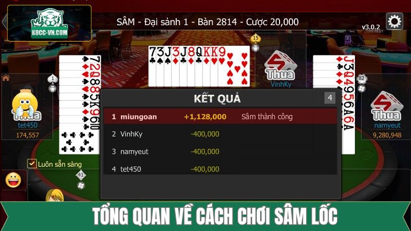 Cách Chơi Sâm Lốc - Bí Quyết Đoán Bài Đối Thủ Chính Xác K8CC 2 Điểm qua hấp dẫn game bài sâm lốc