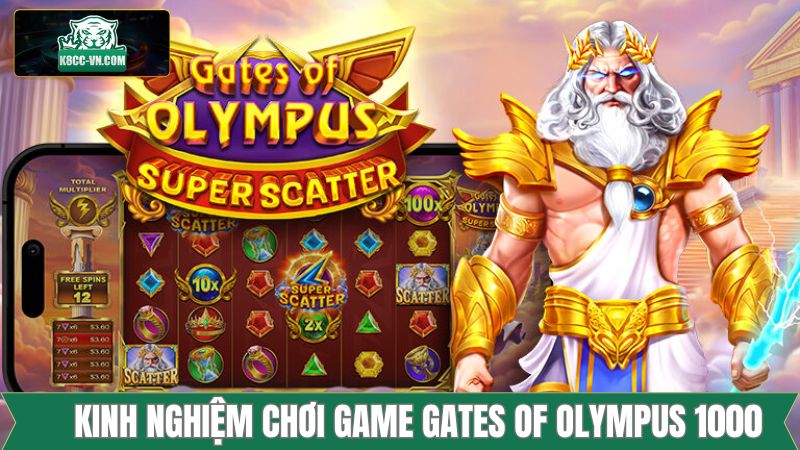 Gates Of Olympus 1000 – Game Thần Thoại Hy Lạp Tại K8cc 4 Mẹo quay hũ đỉnh cao cùng Olympus